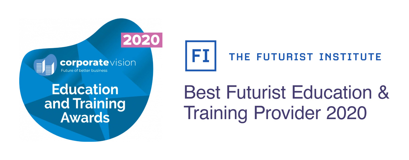 Corporate Vision Education and Training Awards: Best Futurist Education & Training Provider 2020